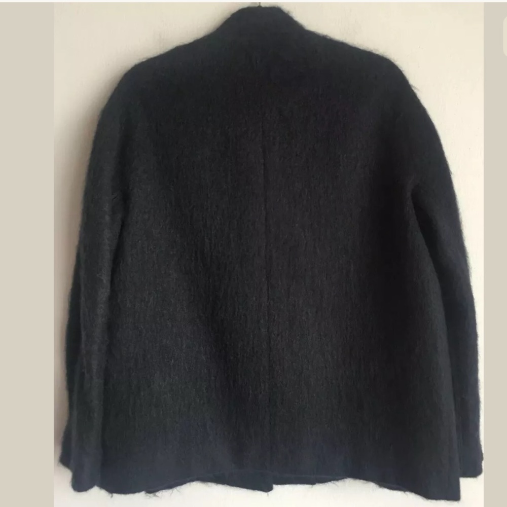 Rag&Bone Zona Mohair Wool Crop Open Front Coat 4 - image 5